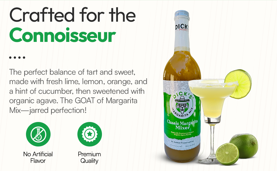 Dick's Margarita Mix - Classic Margarita - 1 Bottle