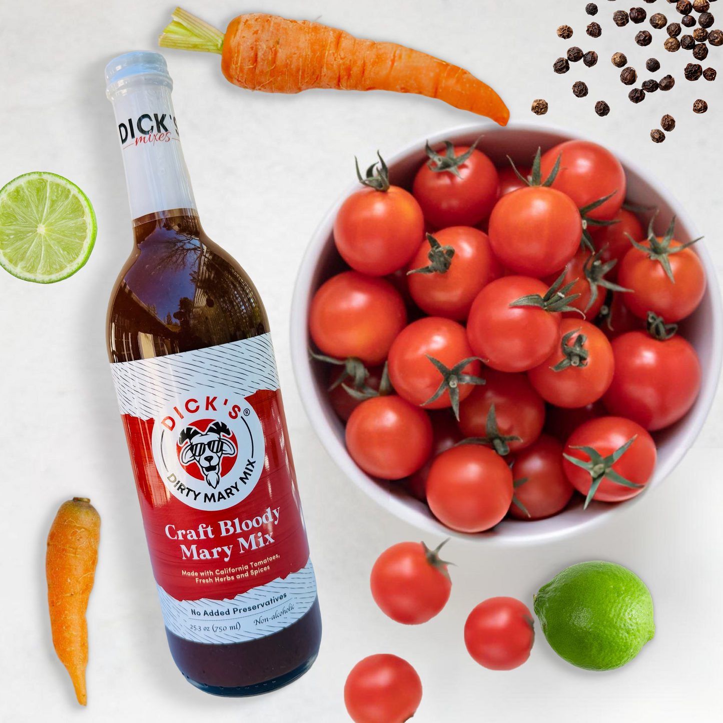 Dick's Dirty Mary Mix - Craft Bloody Mary - Single Bottle