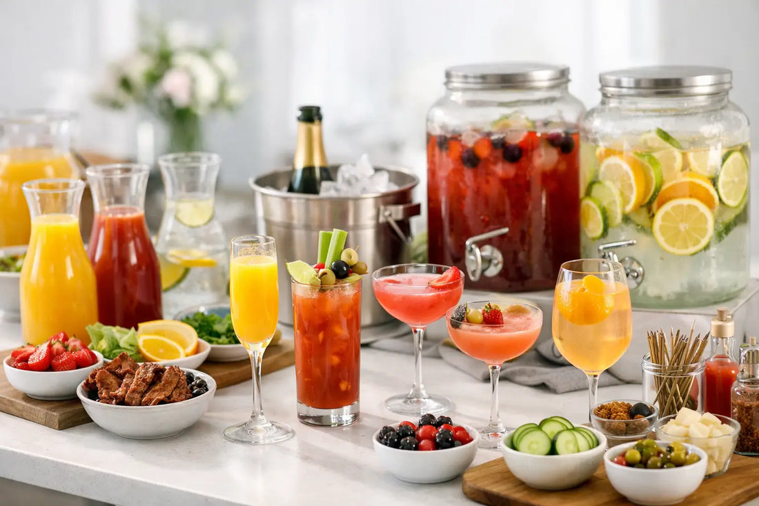 12 Brunch Drink Bar Ideas That Actually Work