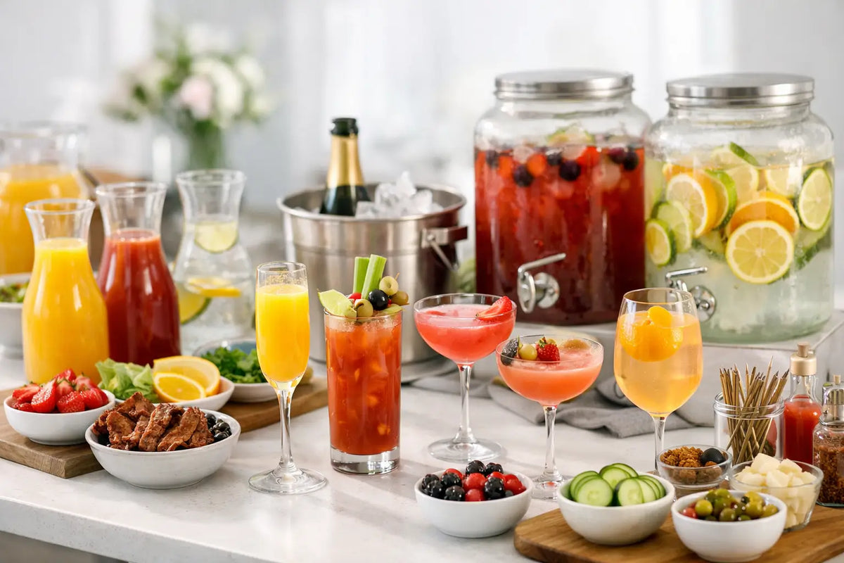 12 Brunch Drink Bar Ideas That Actually Work