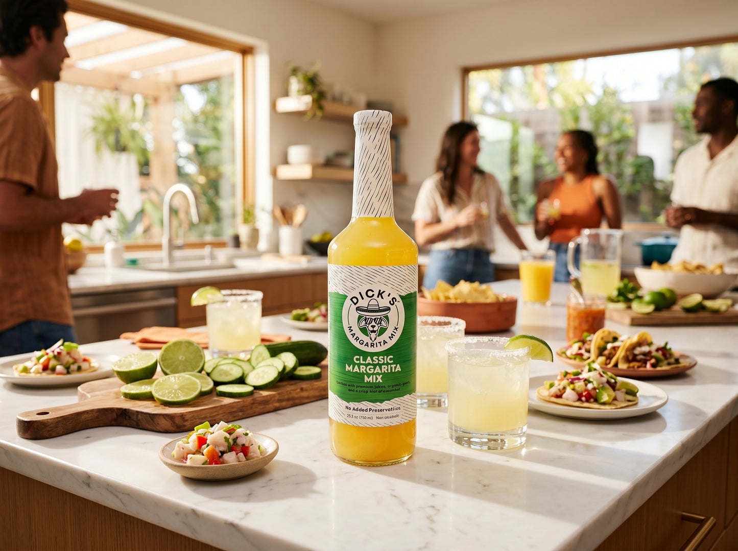 Dick's Mixes Classic Margarita Mix - 2 Pack